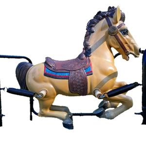 Restored Blazen 70 Rocking Horse. In excellent condition!